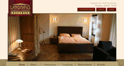 Desktop Screenshot of hotel-knappmann.de