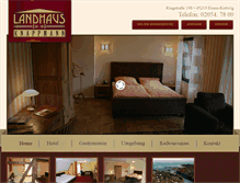 Tablet Screenshot of hotel-knappmann.de